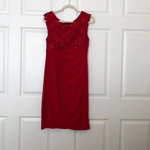 Connected Apparel red dress